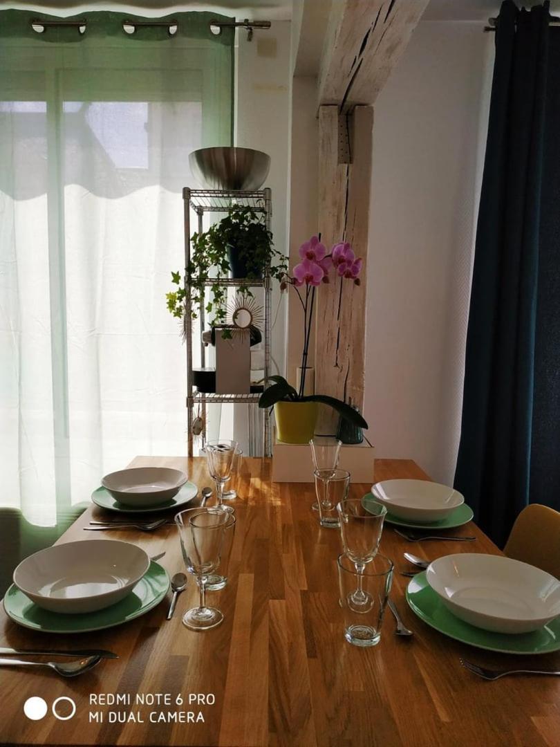 Apartmán 2 Min Walk From Train Station And Center Of Tours Exteriér fotografie